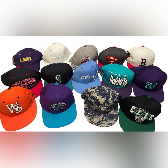 New Era Other - Bundle of 14 Men’s Baseballs-Football and Basketball Hats